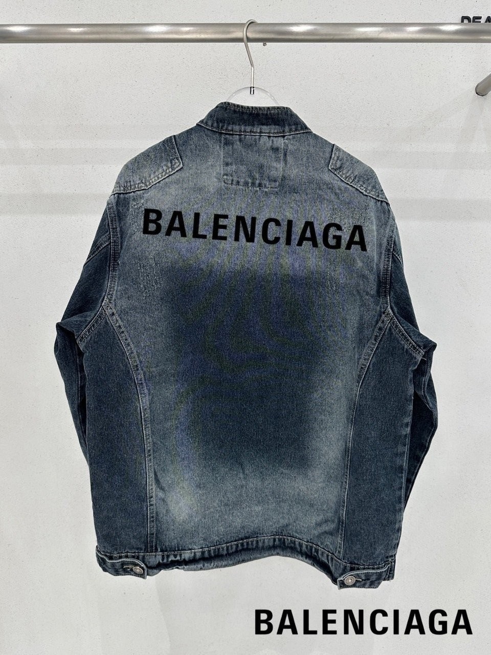 💕 발**** 패치 절개 차이나넥 워싱 청자켓