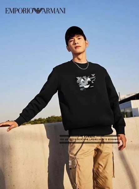 💕 알** 스마일 카모 패턴 밍크양기모 티셔츠