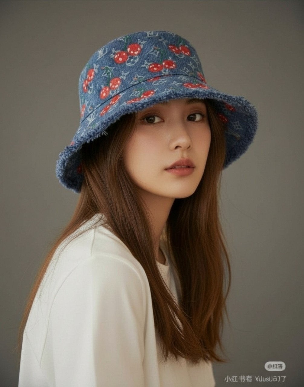 💕 루* x TM 데님 세리즈 버킷햇 ✔수입