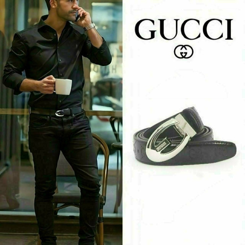 💕 구* 로고 실버장식 벨트