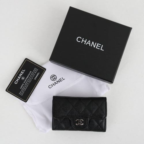 👹샤넬 8937# 캐비어 미니 체인 카드지갑👹