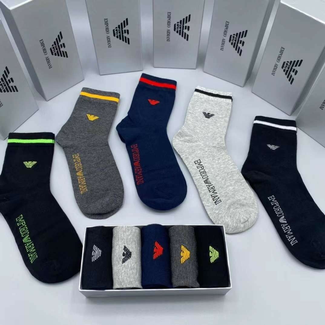 👹아르마니 남녀공용 5종 양말세트👹