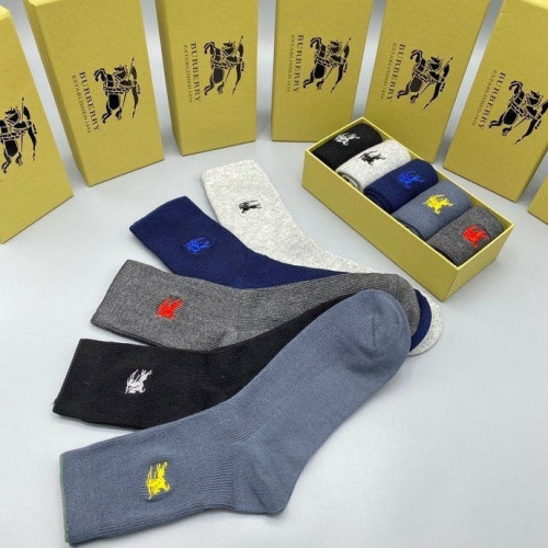 👹버버리 남녀공용 5종 양말세트👹