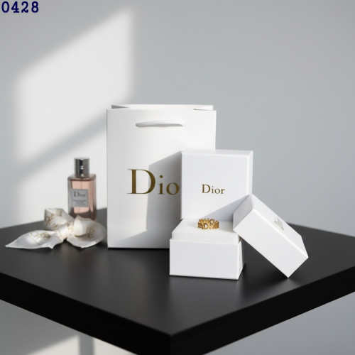 👹디올 골드 피니시 레터링 로고 링 반지👹