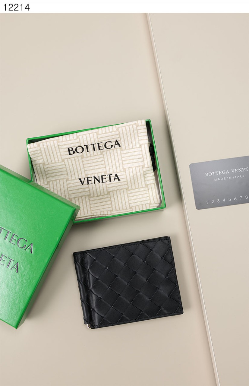 #보테가베네타 [BOTTEGA VENETA] 수입프리미엄급 인트레치아토 머니클립 신상 입고💢 #태그 #지갑 #12214