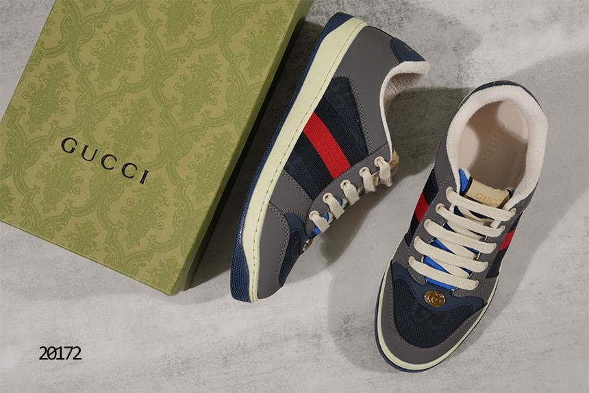 🔆[GUCCI] 구찌 GG 스크리너 스니커즈 네이비 🔆