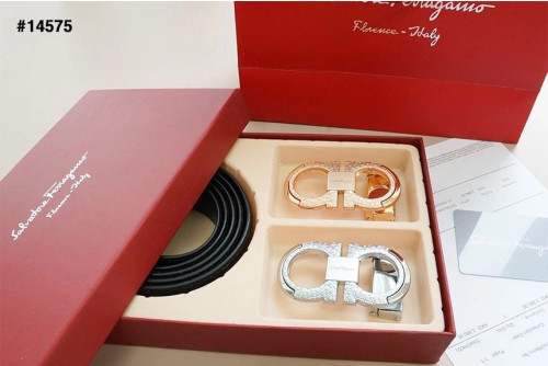 🔆 [ferragamo] 살바토레 페레가모 간치니 투버클 벨트 #3 (컷팅식) 🔆