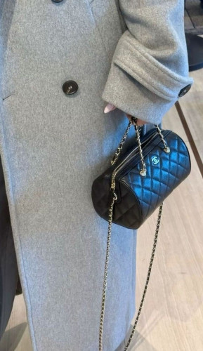 💕 샤* 25p 클래식 미니 보스턴백 볼링백 체인핸들 원통백 AP4474