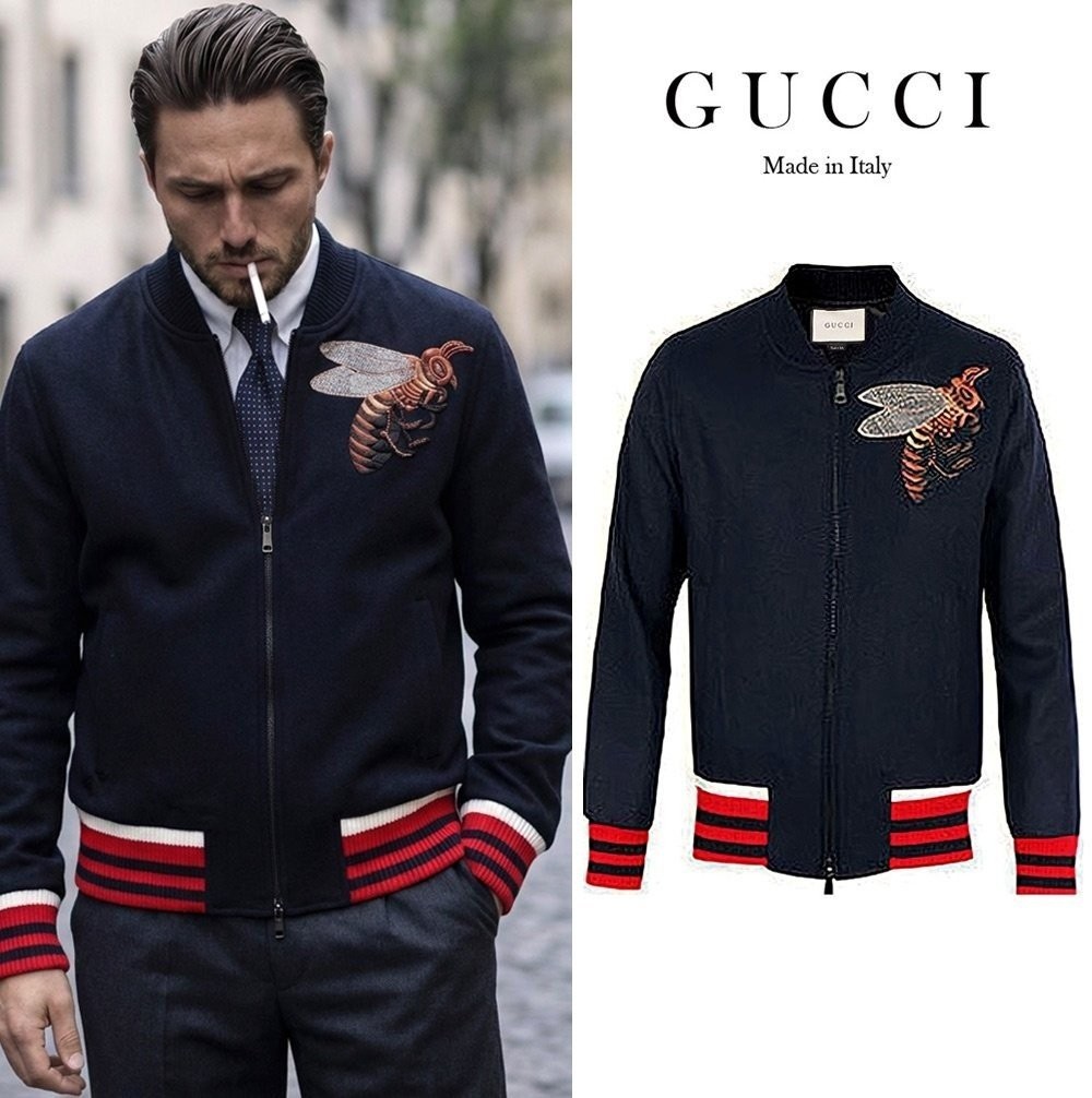 ⚪ ▪️G*CCi 울 모직 최고급 블루종 ▪️⚪