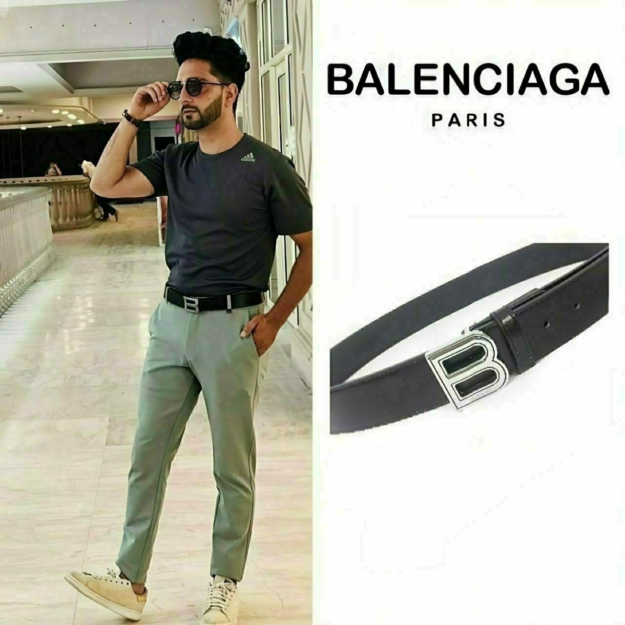 🔳🔳25s 발♡시아가 B로고 벨트🔳🔳