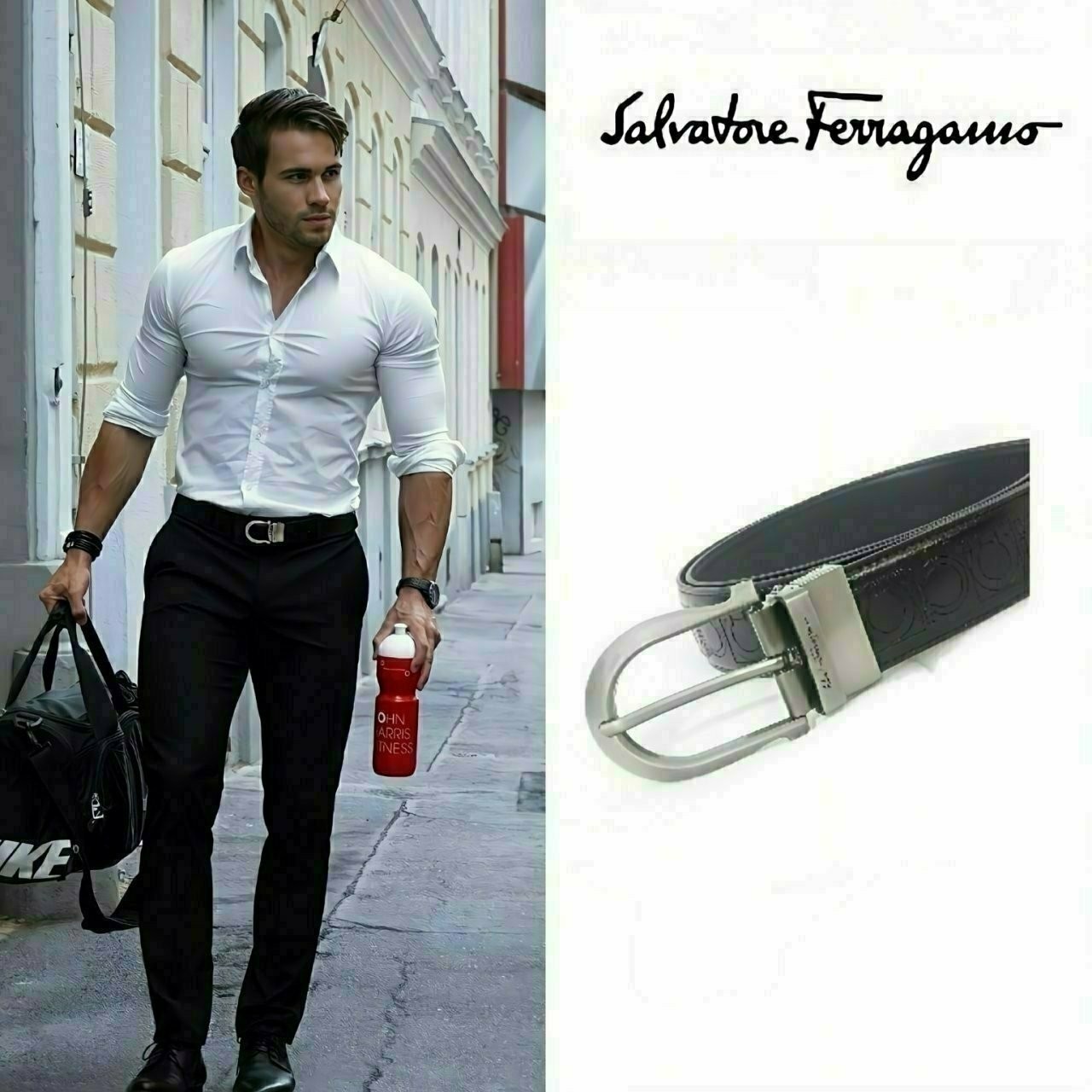 🔳🔳25s 페♡가모 간치니 스틸핀 벨트🔳🔳