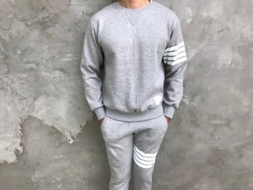 TB 사선 맨투맨 조거팬츠 세트