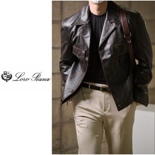 LLP 수제작 가죽자켓