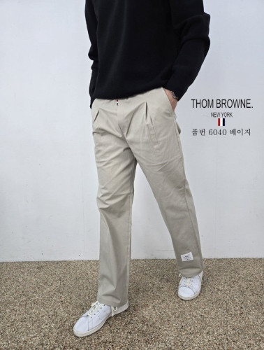 TB 사각패치 면 팬츠