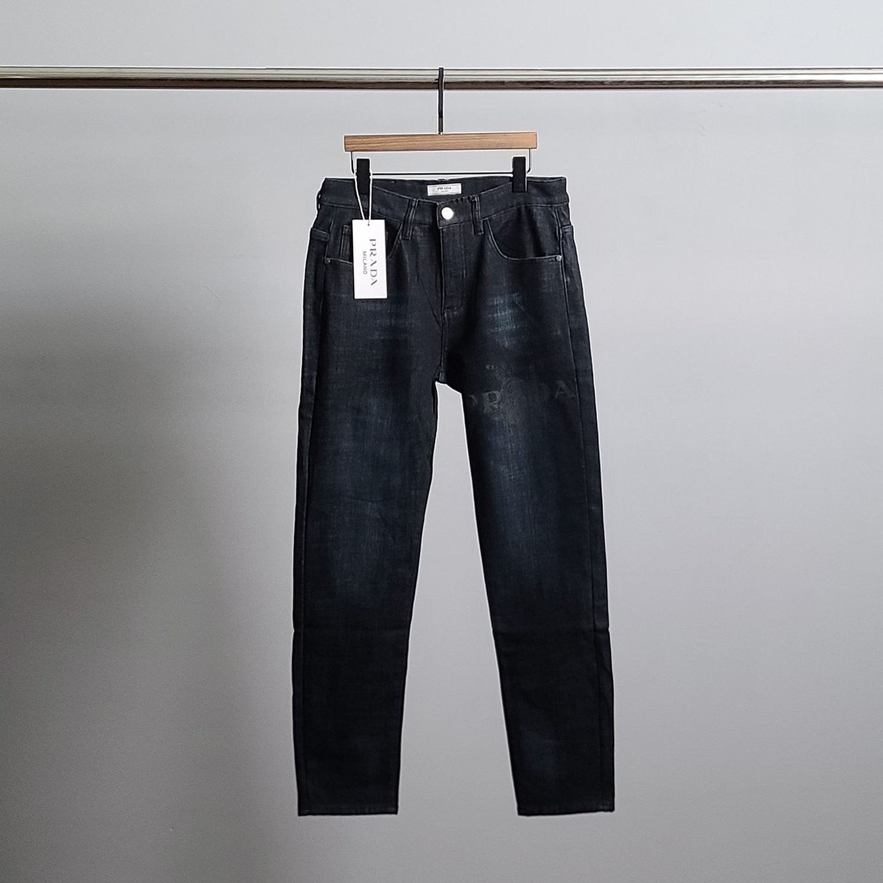 💕 프** 타이거 프린팅 청바지