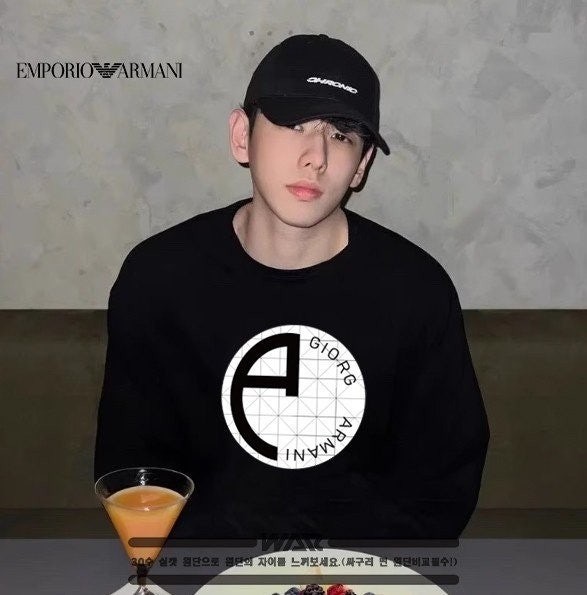 💕 알** 조각 디자인 긴팔티셔츠 (시보리없음)