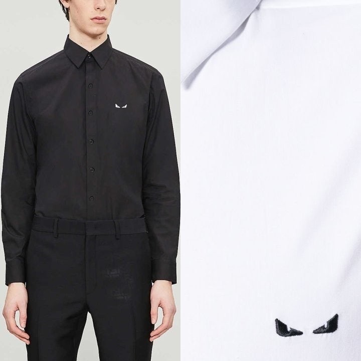 💕 펜* eyes 자수 셔츠