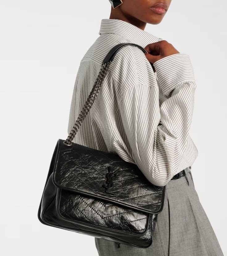 💕 생** 흑장식 니키백 미디움