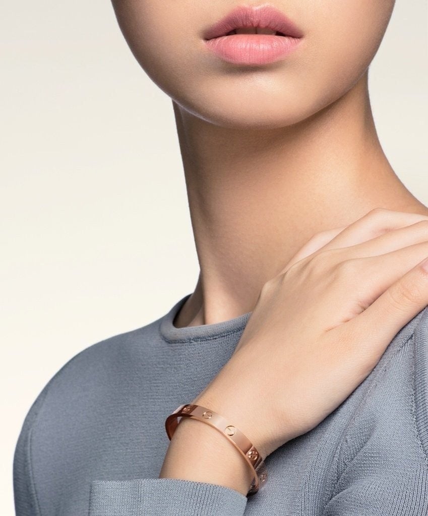 💕 까*** LOVE 브레이슬릿 팔찌 스몰✔수입최고급 ✔사이즈 주의