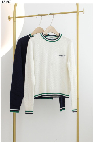 #디올 [Christian Dior] Vibe 라운드 여성 스웨터 신상입고💢 #상의 #니트 #12197