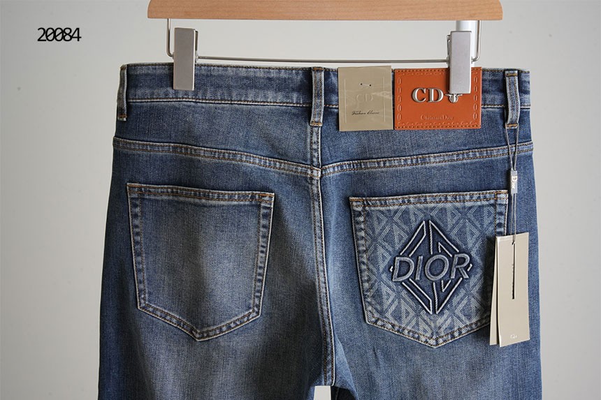 🔆 [DIOR] 크리스찬 디올 레더패치 포켓로고 데님진🔆