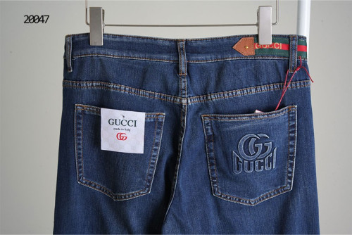 🔆 [GUCCI] 구찌  레이저 더블 G 데님 팬츠 🔆