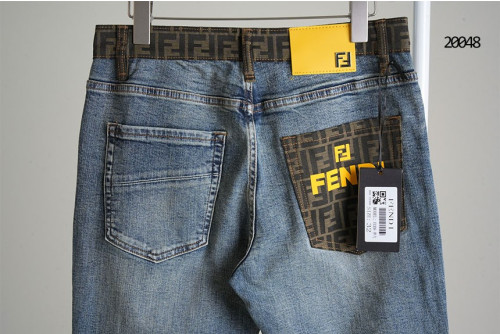 🔆 [FENDI] 펜디 FF 모노그램 트리트먼트 데님 팬츠 🔆