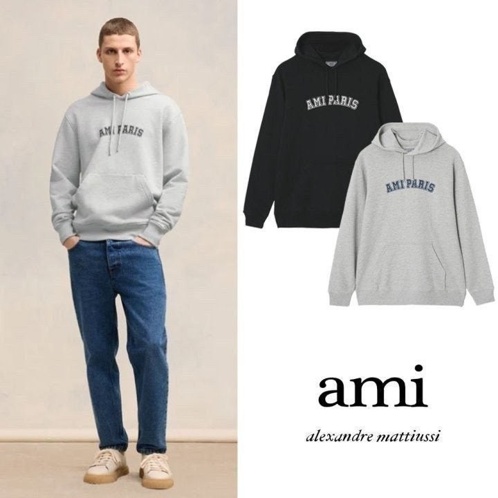 💕 아* 레터링로고 후드티