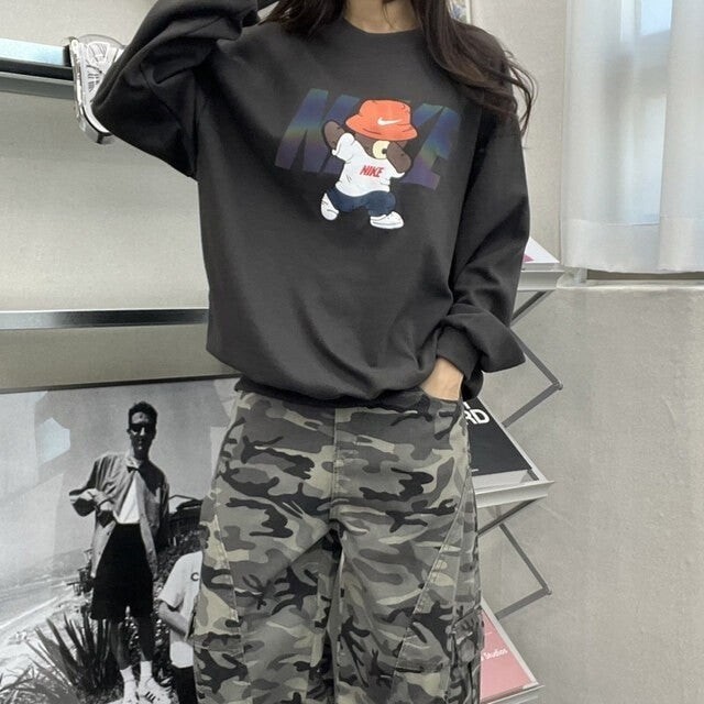 💕 나** 댄스전사베어 맨투맨