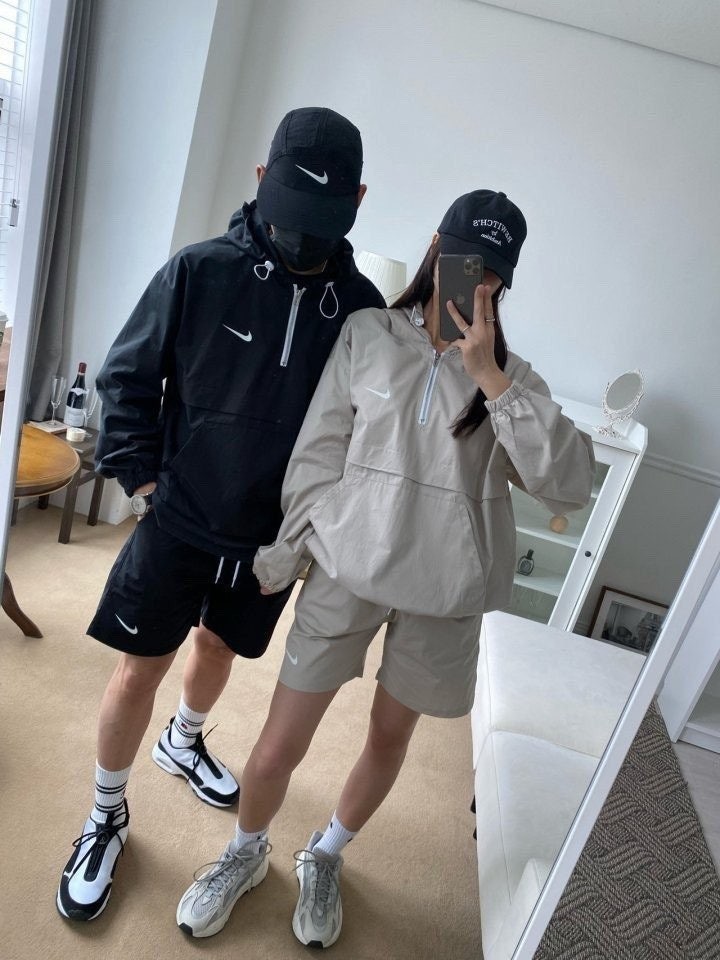 💕 나** 코튼 아노락 셋업