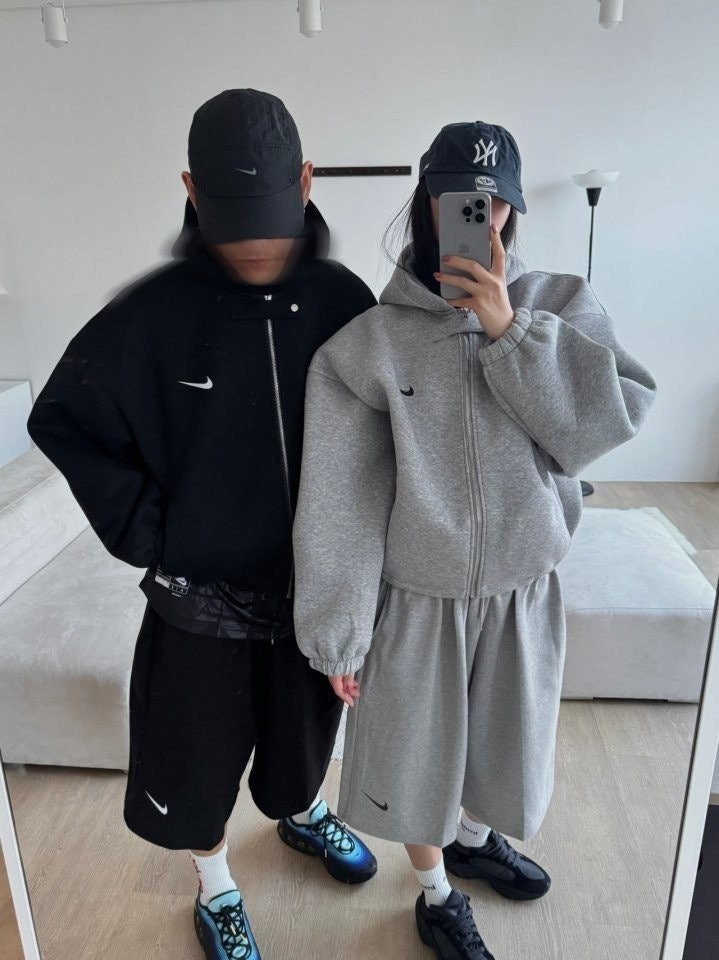 💕 나** 네오프렌 후드집업