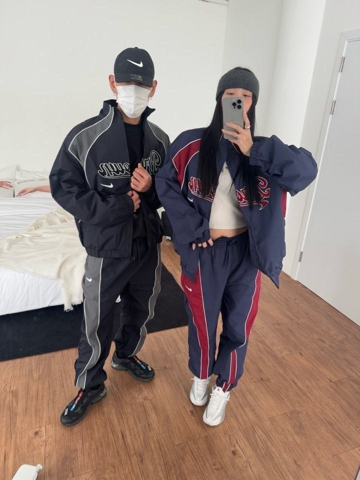 💕 나** 트랙 배색 셋업