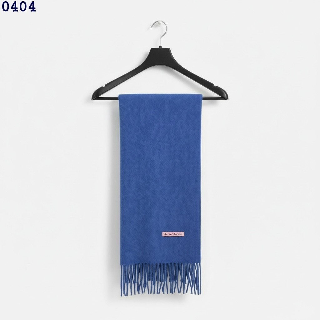 💕 아** 스튜디오 울 네로우 오버사이즈 머플러 (블루)