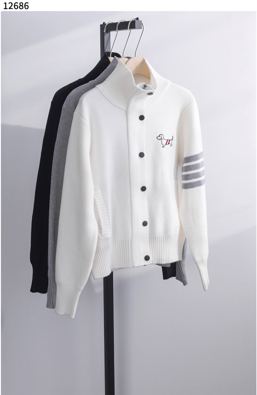 #톰브라운 [Thom Browne] 여성 터틀넥 니트 가디건 자켓 신상입고💢 #상의 #니트 #12686