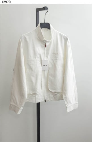 #디올 [Christian Dior] 크리스찬 꾸띄르 블루종 재킷 화이트 신상입고💢 #상의 #자켓 #12970