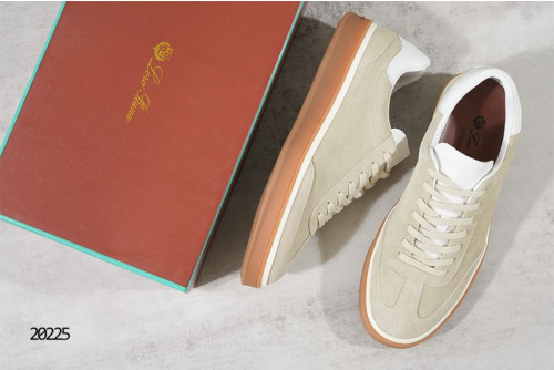 🔆 [Loro Piana] 로로피아나 테니스 워크 스웨이드 스니커즈 🔆