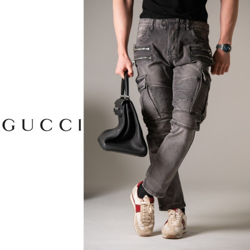 G파리엔 발&구 콜라보 한정판 청바지