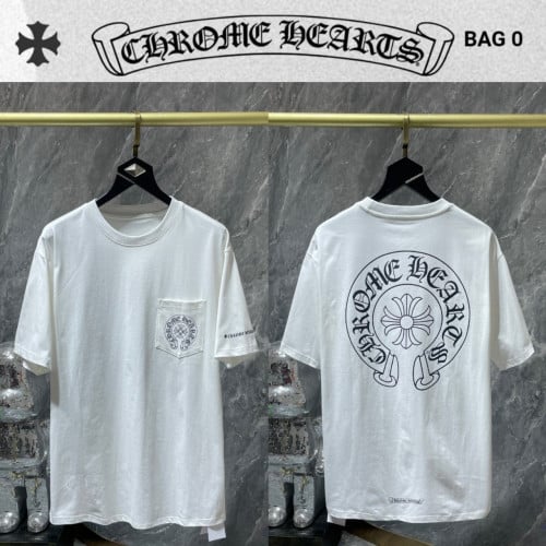 #반팔상의 Chrome* 포켓 말발굽 로고 티셔츠 (vin 571197)