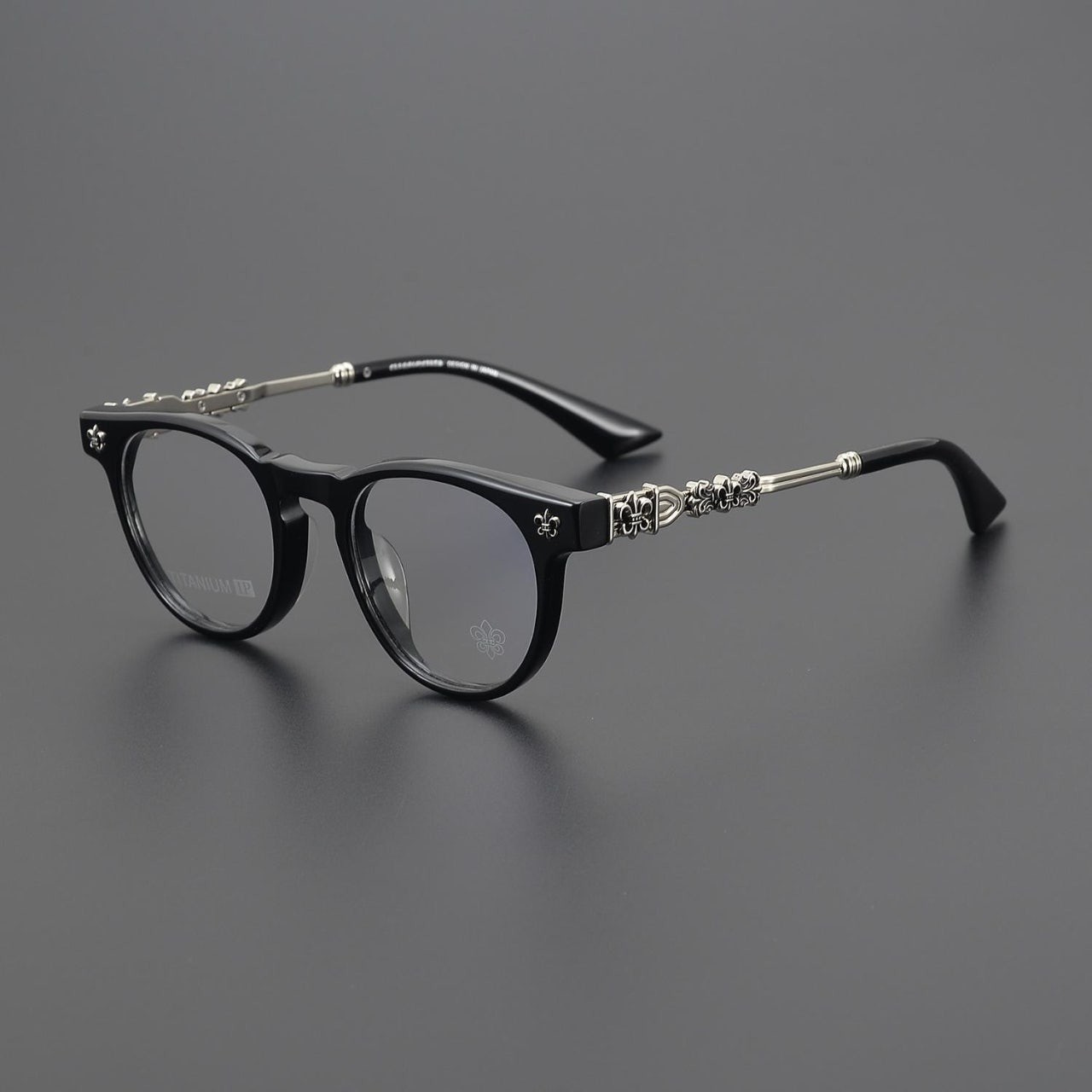 #선글안경테 "크롬.하츠 ch38219 티타늄 프레임 안경테 (haj 339836)