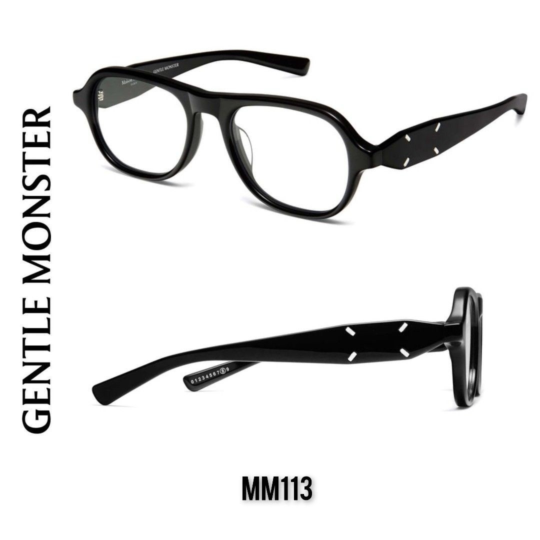 #선글안경테 "젠틀 몬스터 x 메종 마르지엘라 MM113 블랙 (haj 027674)