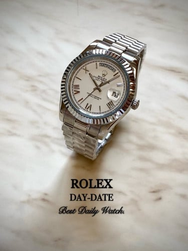 #와치 로렉* 최신상~~ 데이데이트 화이트다이얼 (prij 077136)