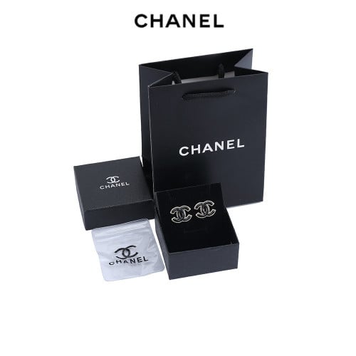 #쥬얼악세사리 샤.* CC 귀걸이(블랙) (mrp 780973)