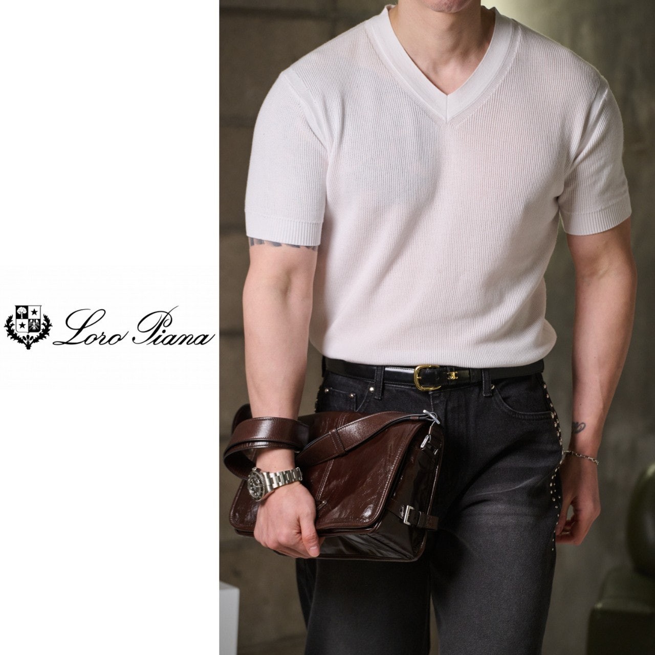 #반팔상의 최고급 브이 니트 (dmd 488400)