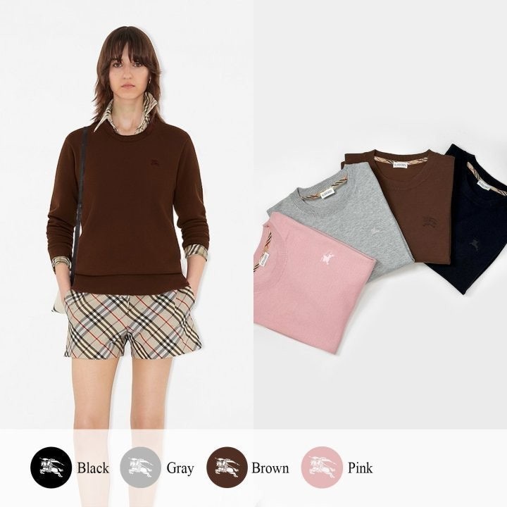 #티셔츠 버.버리 기마 자수 크루넥 니트 (여성) (min 560354)