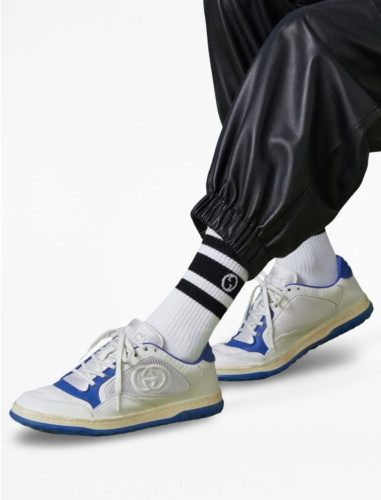 구V 맥80 스니커즈 오프 화이트 블루