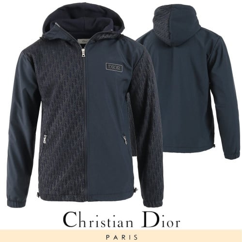 💕 디* 배색 전판 나염 바람막이