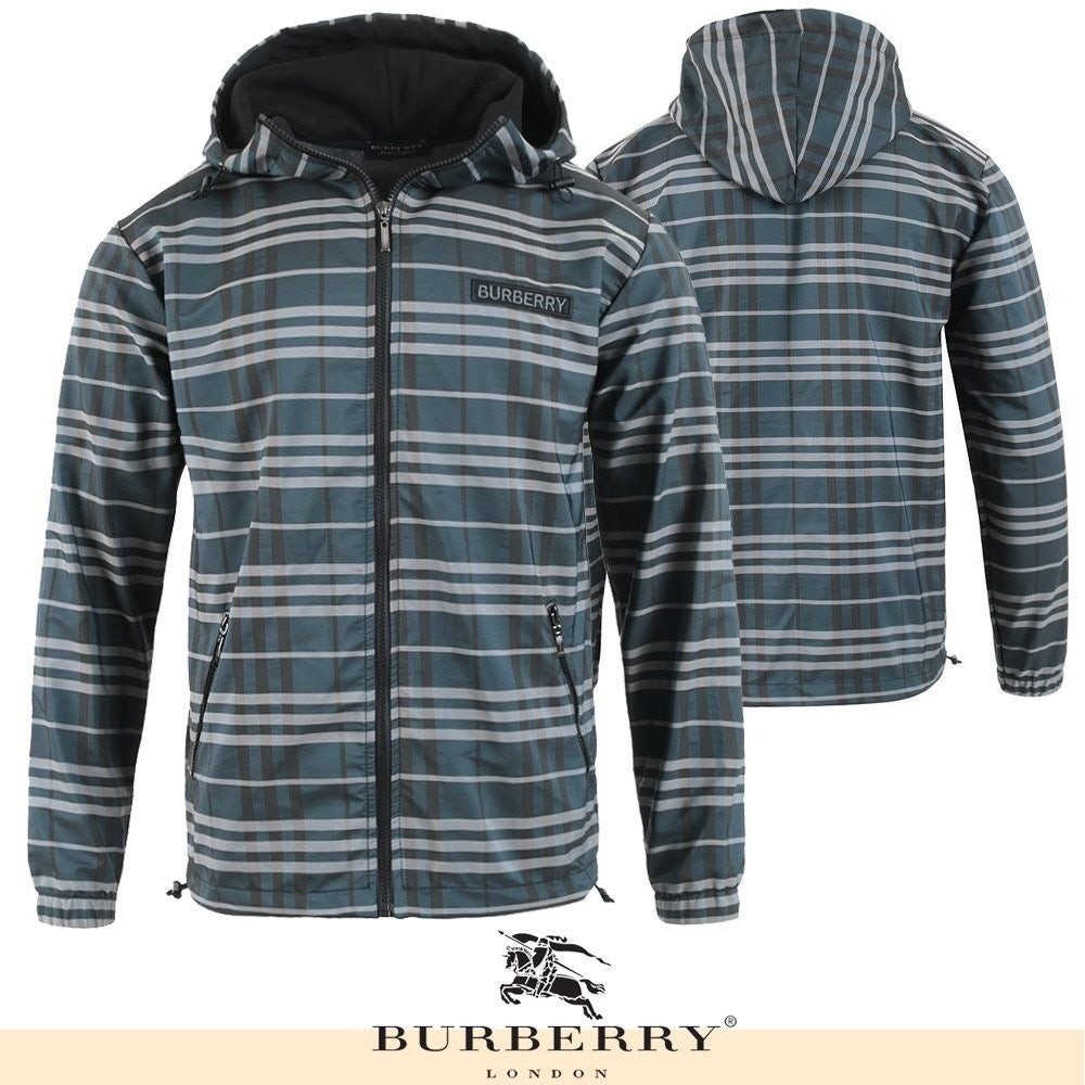 💕 버** 체크 바람막이