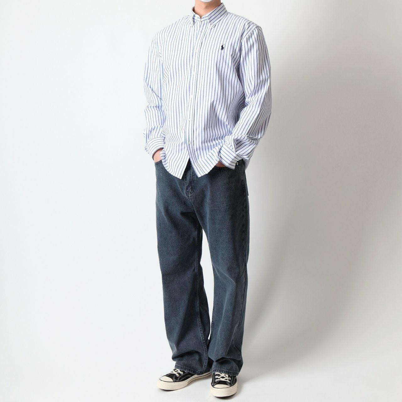 💕 폴* 스트라이프 셔츠