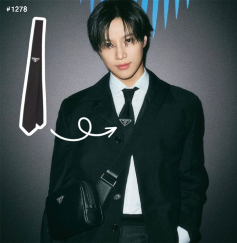 🍀 [PRADA] 프라다 삼각로고 넥타이 🍀