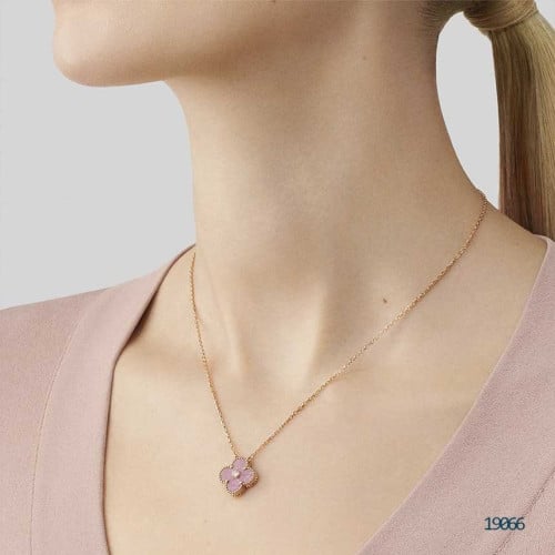 🔆 [Van Cleefs & Arpels] 반클리프&에펠 알함브라 빈티지 다이아 펜던트 네크리스 🔆